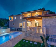 Tinjan, Istrien: Ruhige Villa mit privatem Pool