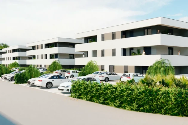 Isztria, Pula: Modern lakás a strand és a város közelében