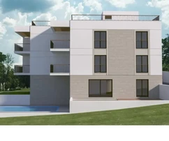 Čiovo, Okrug Gornji, dvojizbový byt 62 m2 s výhľadom na more, novostavba
