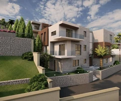 Hvar, Jelsa, dvojizbový apartmán na 2. poschodí s výhľadom na more