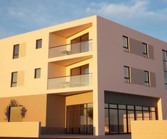 Vodice - Appartamento S3 con due camere al primo piano, a 900 m dalla spiaggia