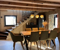 Charming rustic home with a pool for sale in Dobrinj in Croatia