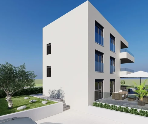 Zadar, Rovanjska, appartamento completamente arredato con due camere da letto a soli 55 m dal mare, NUOVA COSTRUZIONE