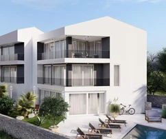 Attico in vendita in un nuovo complesso vicino al mare in Croazia