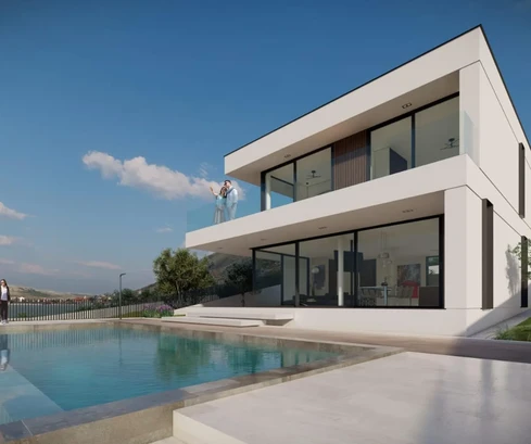 Luksusowa willa na sprzedaż w pierwszej linii brzegowej na wyspie Pag w Chorwacji