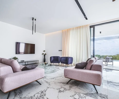 Luxusný dvojdom na predaj pri mori v Kostrene v Chorvátsku