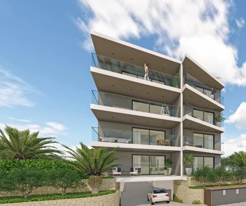 Okrug Gornji, appartement deux pièces au troisième étage avec terrasse sur le toit de 65,10 m²