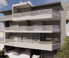 Omiš Riviera, two-bedroom apartment with terrace and sea view