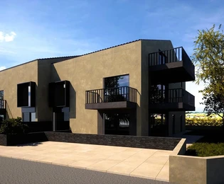 Poreč, Istrie: Moderní apartmán blízko moře