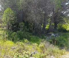 656 m², undeveloped part of the building zone, UPU plan preparation required