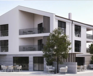 Njivice, Isola di Krk - Nuova costruzione con giardino in zona tranquilla!
