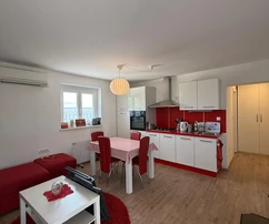 Istrien, Valica, Zwei apartments mit meerblick und großzügiger terrasse