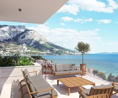 Luxury apartment for sale with panoramic views in Dugi Rat in Croatia