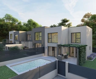 Modernes Reihenhaus in Novigrad zu verkaufen in Kroatien