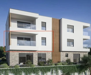 Brodarica, nowoczesne apartamenty blisko morza w ekskluzywnym budynku w budowie, B2-S3