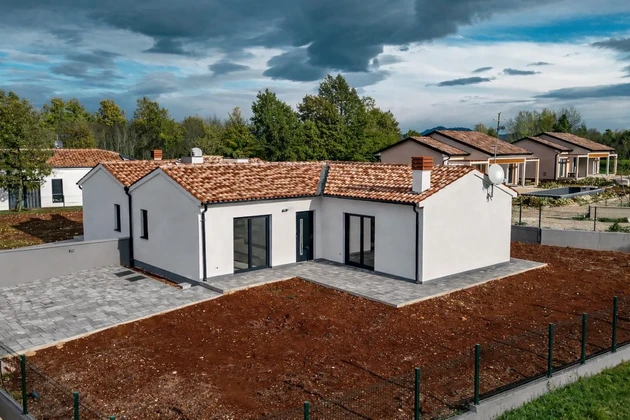 Kuća na moru, Istra, Barban, novogradnja, 2