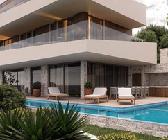 Rogoznica, Zecevo Rogoznicko, beautiful villa with swimming pool and panoramic sea view