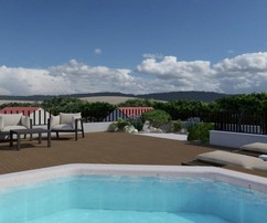 Vonzó villa eladó Vrsi központjában Horvátországban