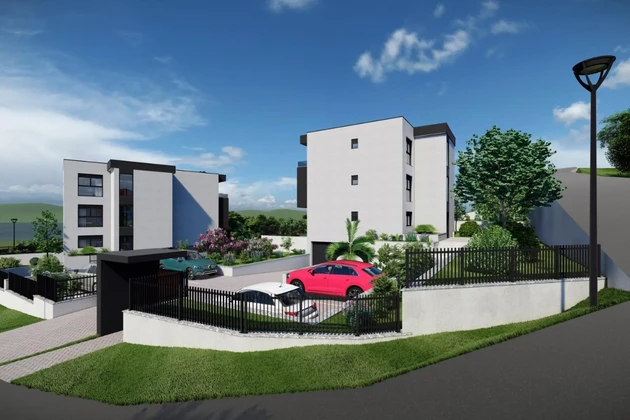 Dreizimmerwohnung in einem Neubau in Kastav zu verkaufen in Kroatien