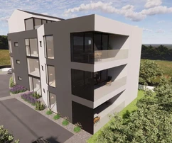 Isztria, Rovinj, Luxus első emeleti két hálószobás apartmanok, 300 méterre a strandtól