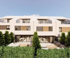 Трогир, трехэтажная, 4-комнатная квартира, 137 м2, в стиле таунхауса, новостройка