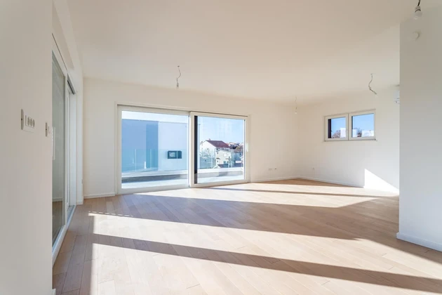 Vodice, NOVOSTAVBA, penthouse se střešní terasou a výhledem na moře, 137,93 m²