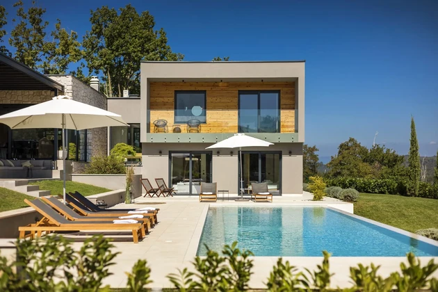 Istria, Buje – Luxusná vila s panoramatickým výhľadom
