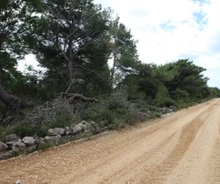 Land 2072 m² by public road T2 zone