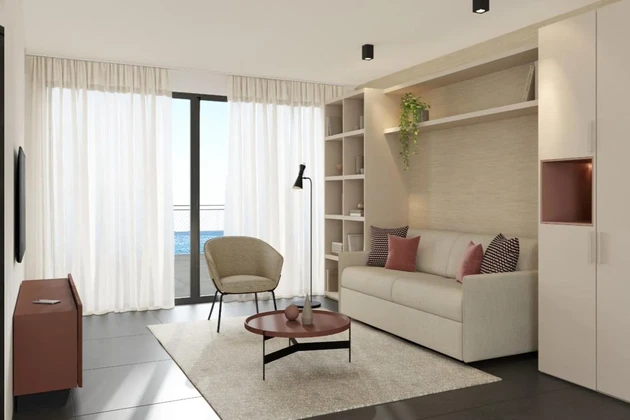 Isztria, Umag, vonzó háromszobás lakás új építésű házban, 92 m²