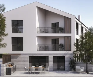 Luksuzni stan u prizemlju s vrtom, 52m2, VPM, Njivice, Otok Krk, NOVOGRADNJA