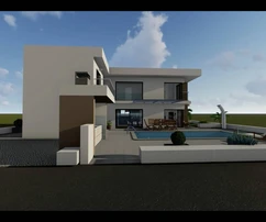 Villa moderna con piscina in vendita a Privlaka in Croazia