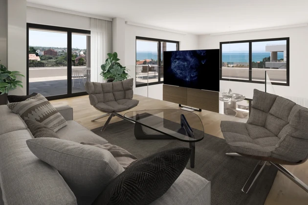 Penthouse z tarasem na dachu przy morzu - Chorwacja - Riwiera Zadarska