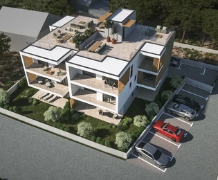Vodice - Квартира A3 на первом этаже с садом, 800 м от пляжа