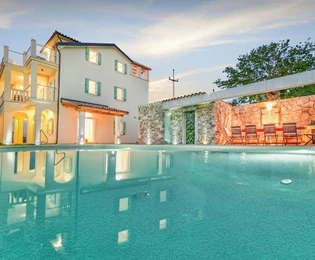 Charmante Villa mit Pool und bezaubernder Aussicht, Istrien, Motovun