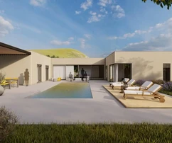 Villa con piscina en venta en Šibenik Dubrava, Croacia