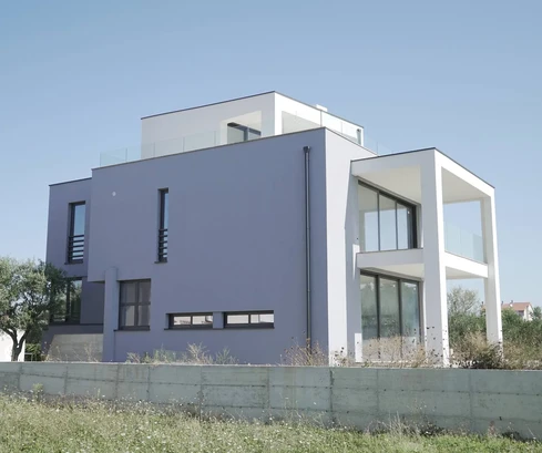 Villa avec piscine à vendre à Sukošan offrant une vue sur la mer en Croatie