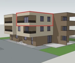 Водице – предпродажа – апартамент S11 с видом на море, 67,37 м², 2-й этаж
