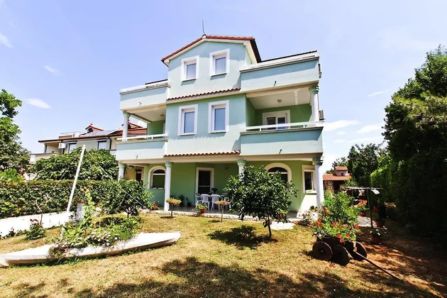 Isztria, Medulin: Apartmanház a tenger közelében