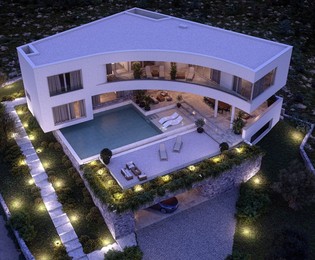 Luksusowa willa na sprzedaż w Primoštenie z widokiem na morze