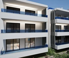 Zadar, Sukošan, modern két hálószobás lakás kerttel, kiváló helyen