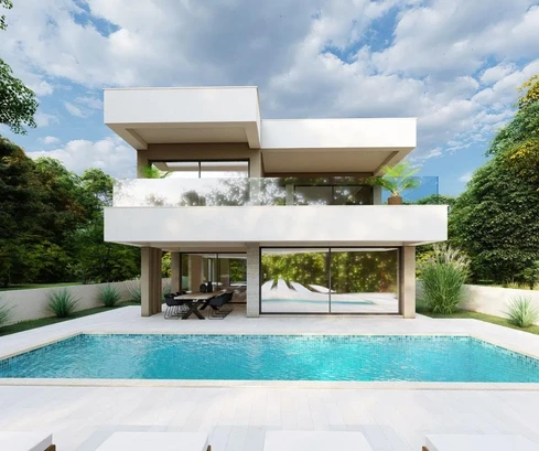 Privlaka - Zadar - Modern villa építés alatt, 700 m-re a tengertől