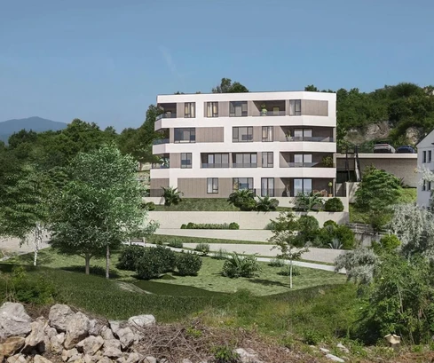 Kastav, Resetari, Blue Horizon Residence, moderní dvoupokojový byt v novostavbě, 73 m²