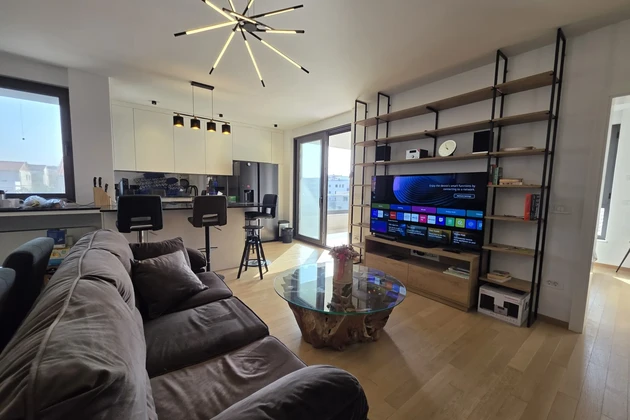 Borik, Zadar penthouse s panoramatickým výhledem - 350 m od pláže
