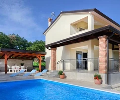 Nádherná vila s bazénem, Istrie, Kastelir