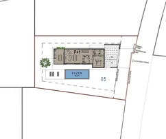 Modern villa medencével eladó Kaštelir-Labinciben Horvátországban