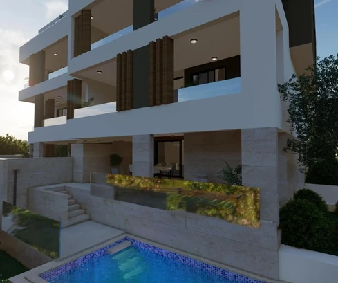 Apartamento en venta con vista al mar en Primošten, Croacia