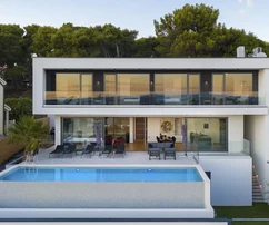 Istria, Medulin: Villa di lusso con vista mare e centro benessere