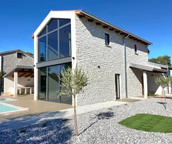 Poreč, Istria: Lujosa villa moderna en un entorno natural