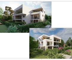 Istria, Poreč: Casa moderna con vista mare in vendita