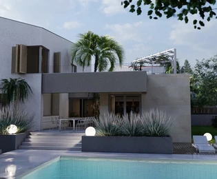 Luxury villa for sale in Malinska just steps from the sea in Croatia